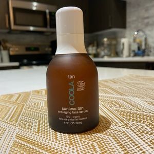 Coola sunless tan anti aging face serum